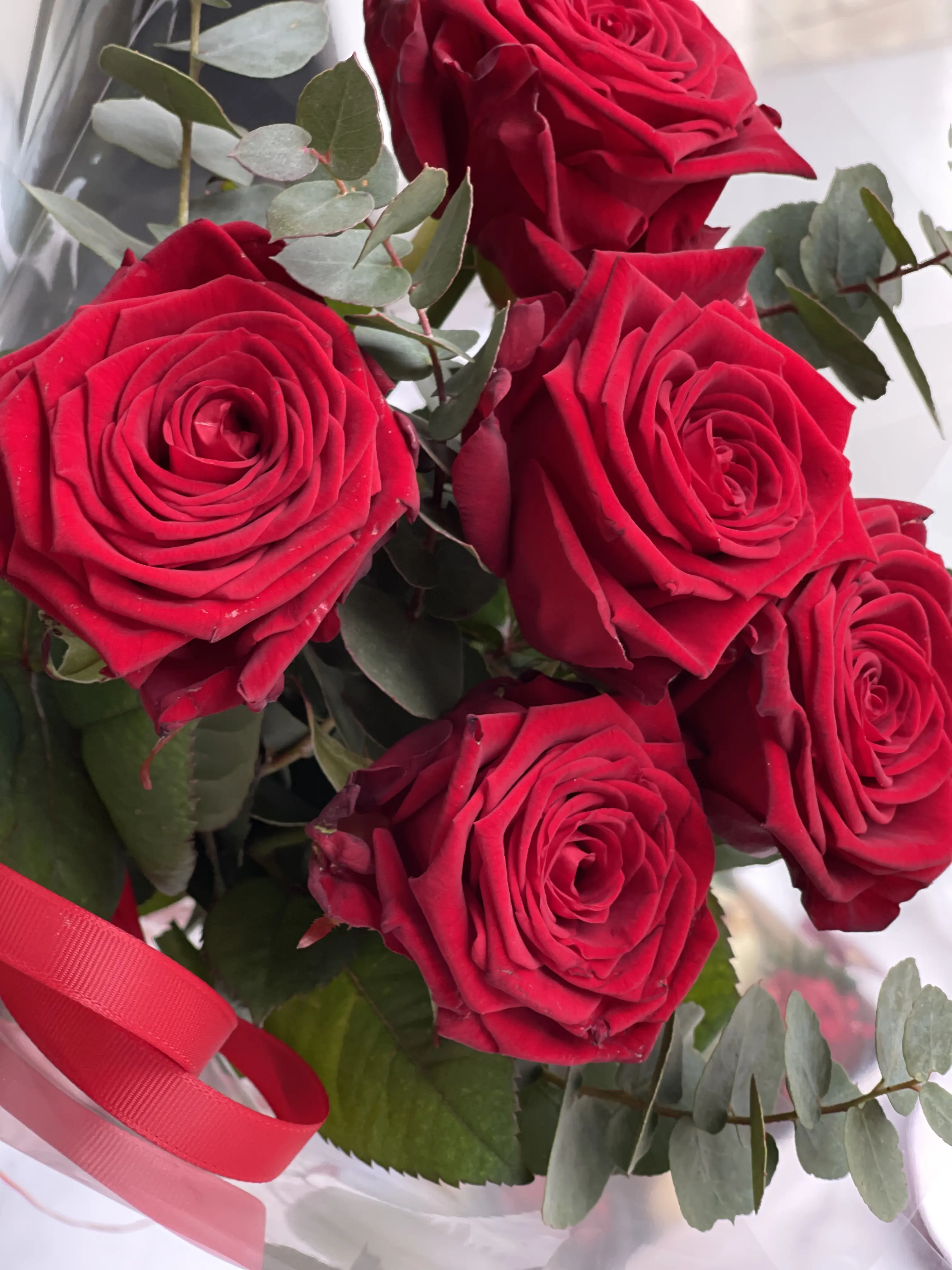 Дуо набор с красными розами 3 990 руб.. Фото N3