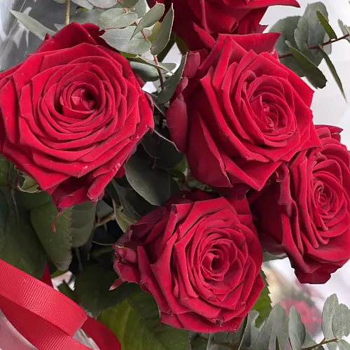 Дуо набор с красными розами 2 700 руб.. Фото N3